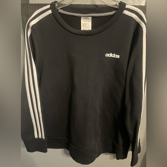 Adidas 3 Stripe Women’s Sweat Shirt - Picture 4 of 6